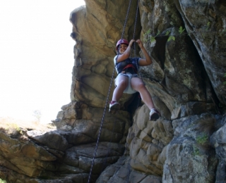  Prueba los places de la escalada en Córcega